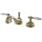 Kingston Brass KS1162BPL 8" Widespread Bathroom Faucet, Polished Brass KS1162BPL - alternate 1